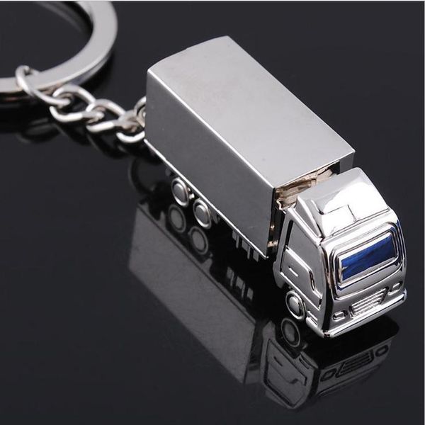 

keychains metal truck key chains creative activities small gifts, Silver