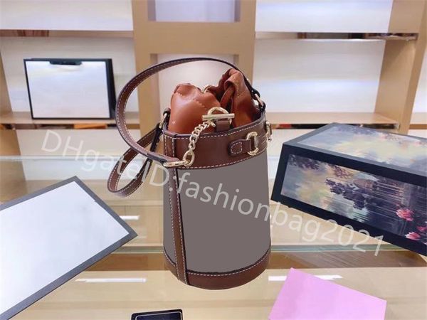 

double g famous designer women fashion handbags small and portable no zipper cross body canvas retro bucket bags