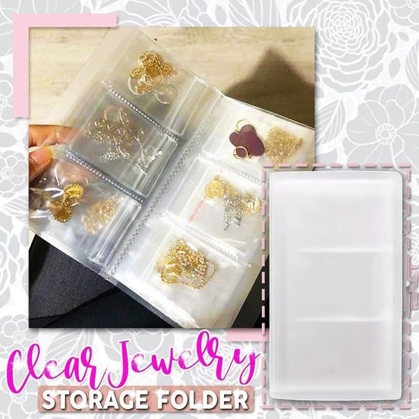 

storage boxes & bins transparent small plastic gifts jewelry zip-lock bag high clear reclosable with book drop d6