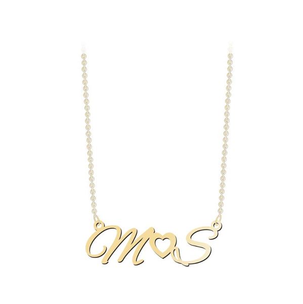 

lateefah fashion custom nameplate couple necklace jewelry copper alloy personality choker for women men gifts jewelry, Silver