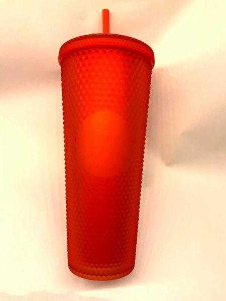 

new starbucks matte red studded tumbler cup christmas holiday exclusive