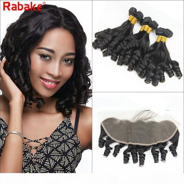 

8a grade peruvian human hair bundles with frontal aunty funmi curl wholesale peruvian unprocessed virgin hair bundle deals funmi bouncy curl, Black;brown
