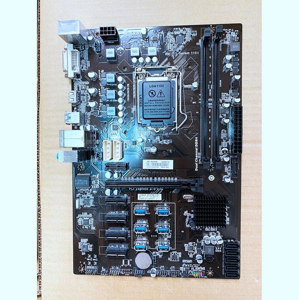 

b250 mining expert motherboard lga-1151 atx 12v 19gpu gpu minings mainboard support rx580 8gb rx5700xt gtx1660super rtx3060ti