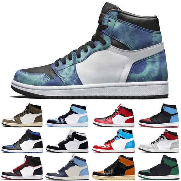 

jumpman 1 1s men women basketball shoes bloodline shadow fearless chicago gold toe mens trainers sport sneakers