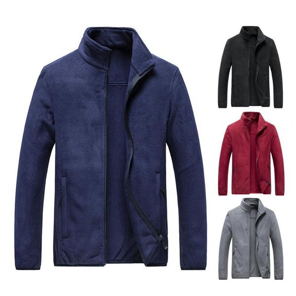 

men's jackets easy to wash anti-wrinkle thermal men bomber jacket for winter simple, Black;brown