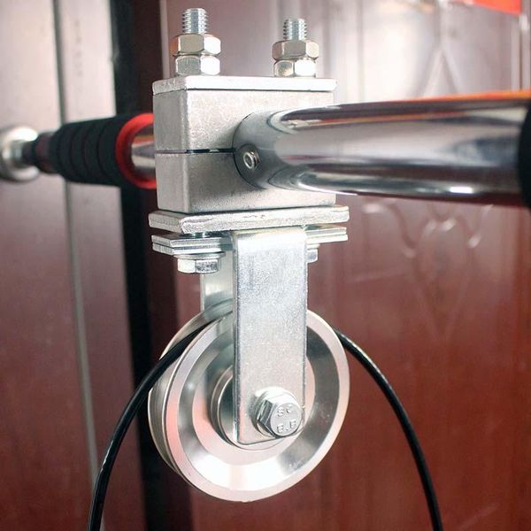 

accessories home gym cable mute pulley diameter 90 mm wheel lat system diy attachment fitness loading lifting silent