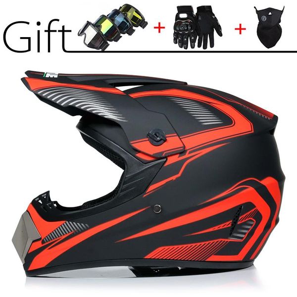 

super cool motorcycle offroad helmet, cross atv motorcycle helmet, downhill full mask, 3 gifts and lots of design casco