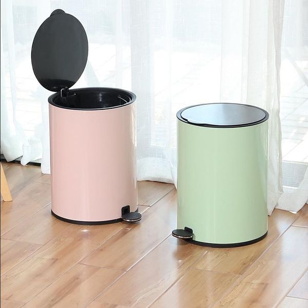 

waste bins modern home kitchen trash can creativity bedroom living room minimalist poubelle de cuisine storage bc50ljt