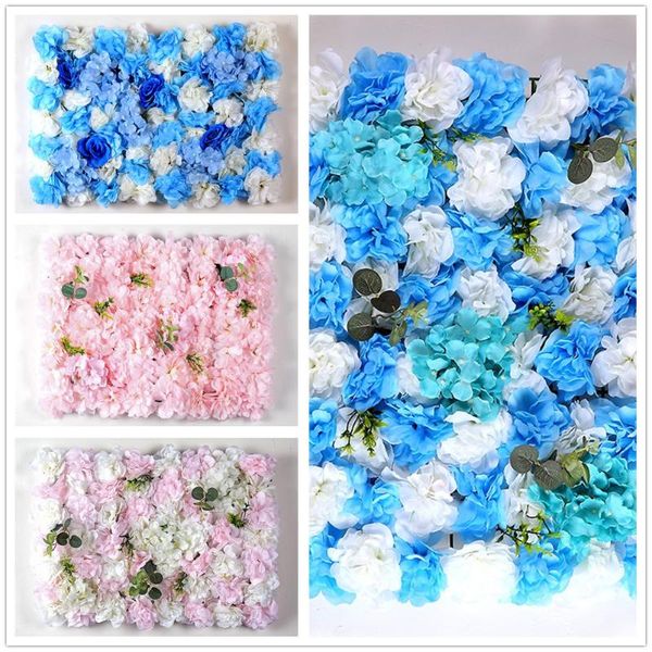 

decorative flowers & wreaths 1 set huge size 24" x 16" artificial flower 3d wall decor home party