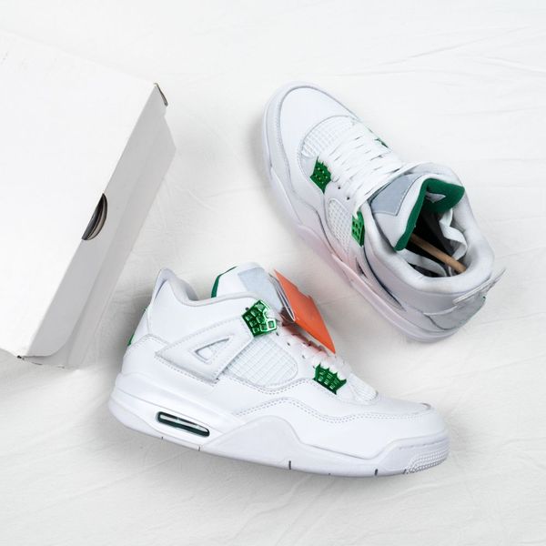 

2021 latest men/women basketball shoes motorcycle boots tier quality 4's metallic green raptors drake see what the ts purple kaw sports