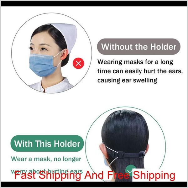 

face mask band extenders mask elastic strap adjuster protect your ear break away pain mask belt hook adjustable ea qylgli tore2010