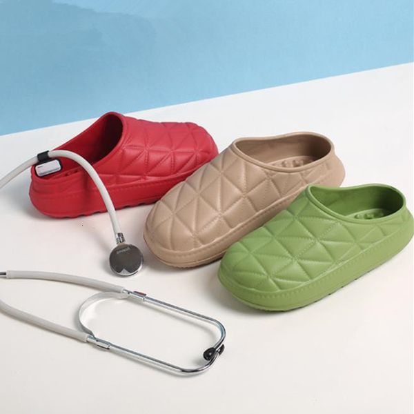 

slippers cosmagic novo mÃ©dico chinelo hospital enfermeira trabalho laboratÃ³rio eva Ãºnica cozinha antiderrapante cirÃºrgico dentista 37bm, Black