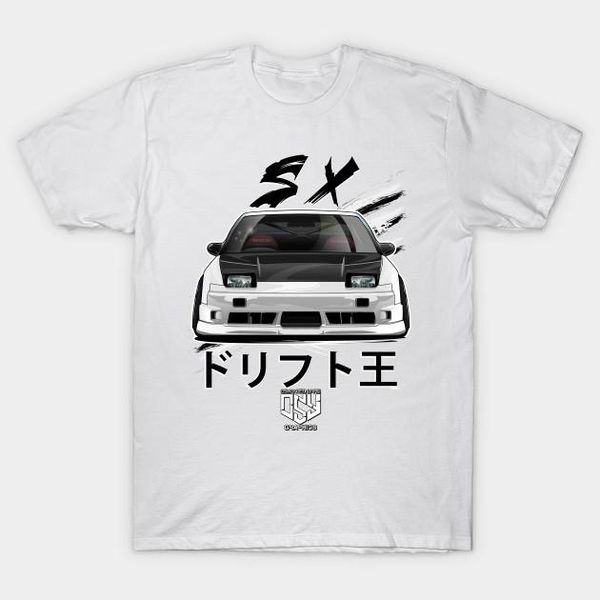 

men's t-shirts camiseta de hombre 180sx s13 drift especificaciones (blanco) [grÃ¡ficos osy] mujer, White;black