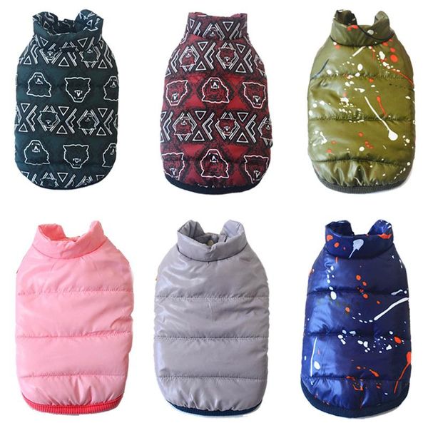 

dog apparel 6 colors warm fleece pet vest jacket for small dogs winter puppy clothes chihuahua yorkshire coat pets clothing outift