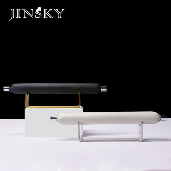 

jewelry pouches, bags metal ring display stand supports stick counter storage shooting props holder, Pink;blue