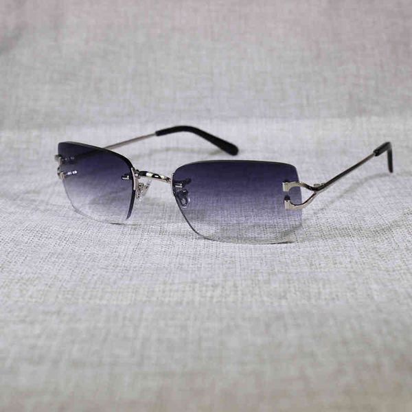 

2022 factory wholesale fingerprint random sunglasses men's metals frame clear glasses wallpaper shades for women summer club eyeglasses, White;black