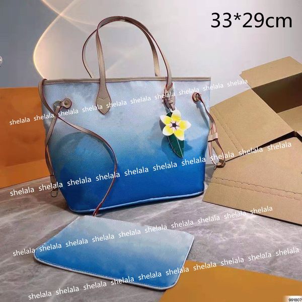 

2021 luxury women totes purses fashion handbags designers composite bag lady shoulder bag large capacity with printed flowers