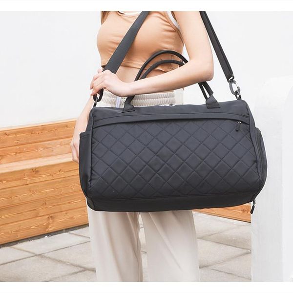 

duffel bags 2021 arrive large capacity women travel men's handbag casual shoulder luggage bag female hand tote