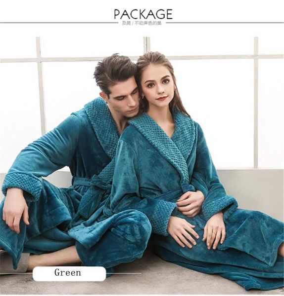 

towel plush robe, fleece shawl collar spa bathrobe for men women (r304)