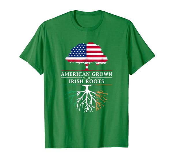 

American Grown with Irish Roots - Ireland T-Shirt, Mainly pictures