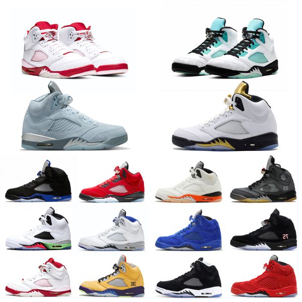 

mens 5 5s basketball shoes wings jade horizon metallic silver bluebird laney-royal oregon pink foam raging red hyper royal grape sports snea