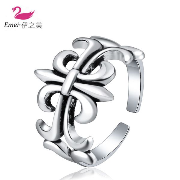 

ring simple exotic thai silver for girlfriend with adjustable opening