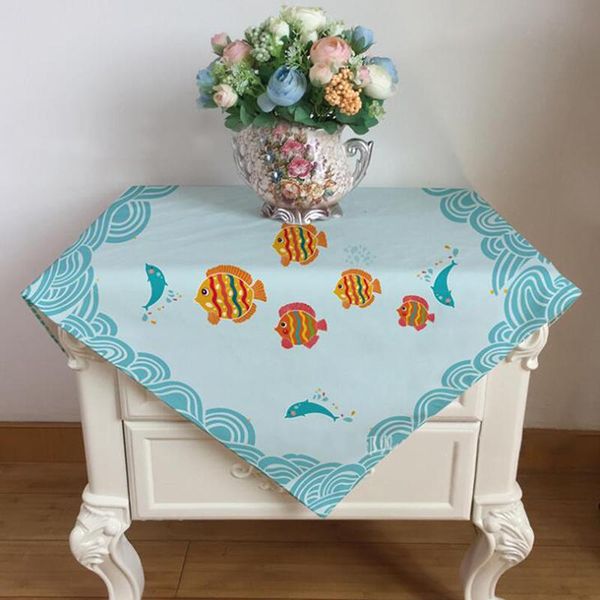 

table cloth high qualiy printing dust cover refrigerator washing machine small tablecloth home decor