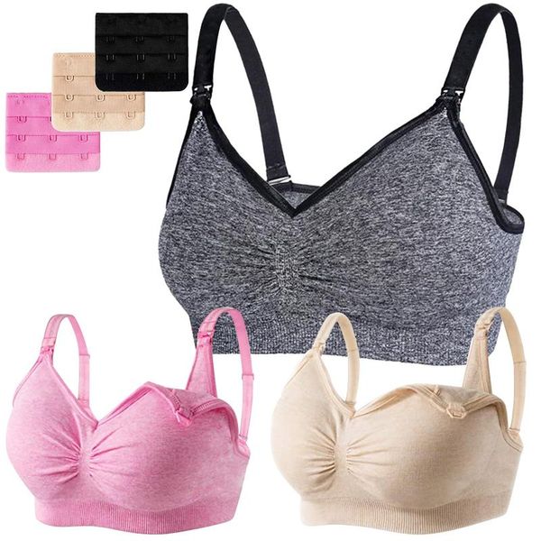 

3pc ladies sports bra-padded seamless high impact support for yoga workout fitness fashion women bra underwear high quality, Red;black