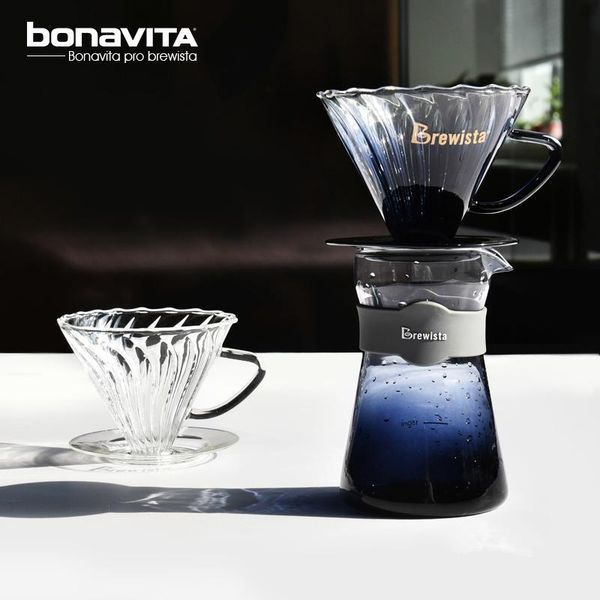 

coffee pots bonavita pro-brewista high temperature glass hand-made sharing pot v60 drip filter spiral cup