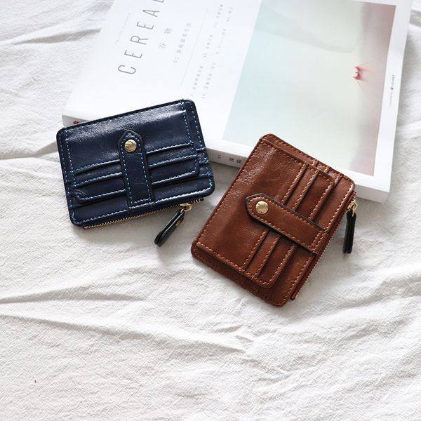 

wallet card holder men women wallets money bag vintage multi-color short purse 2019 small leather slim mini wallets thin, Red;black