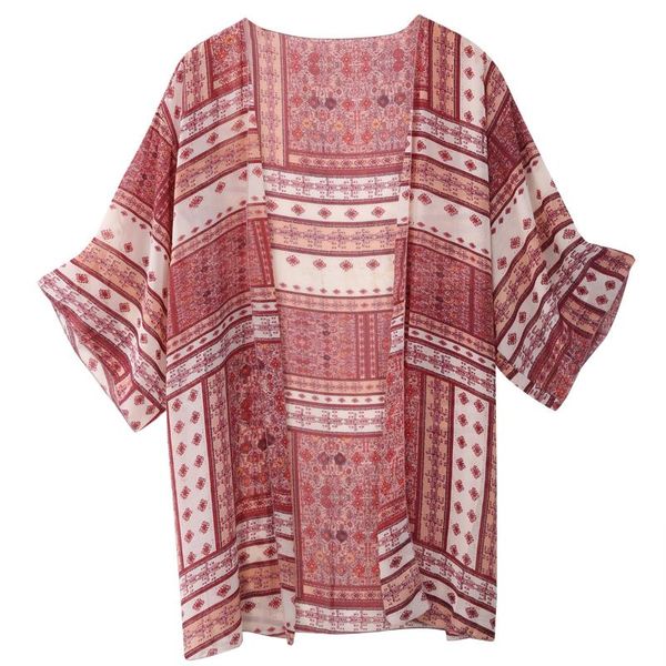 

womens quick dry floral print women beach outwear beach bikini swimwear cover-ups kaftan pink thin sunshade pareo, White;black