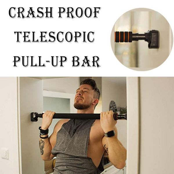 

horizontal bars indoor fitness door frame pull up bar wall chin adjustable training for home workout equipments#3