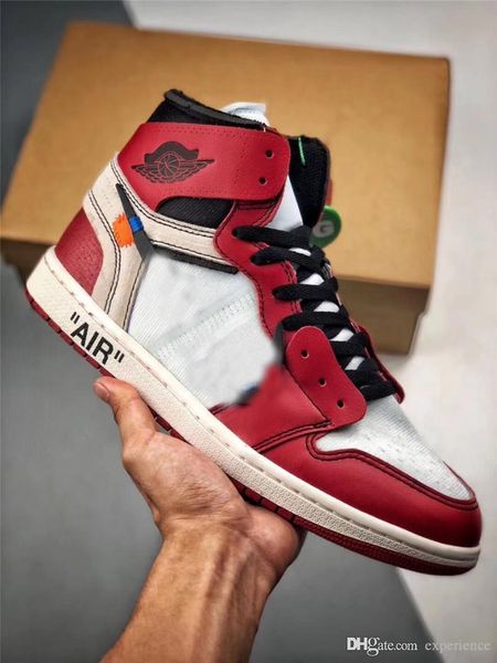 

authentic 1s unc 1 power blue university white chicago red aa3834-101 canary yellow off man shoes sneakers with original box aq0818-148