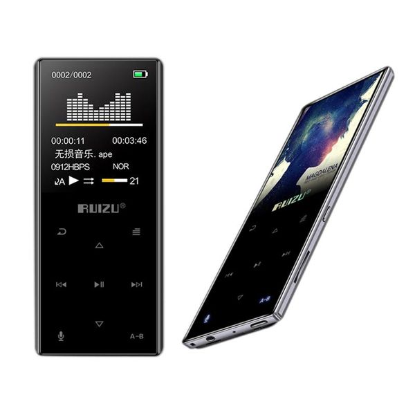 

& mp4 players ruizu d29 metal bluetooth lossless hifi mp3 player music video with built-in speaker support fm,recording,,cloc
