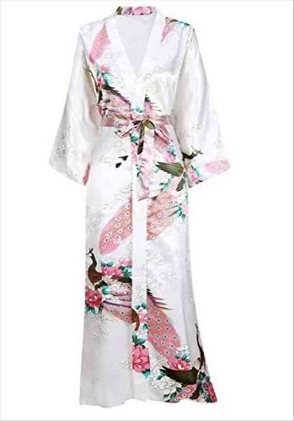 

long robe with womens sleepwears pocket wedding bride bridesmaid dressing gown rayon kimono bathrobe large size s xxxl night, Black;red