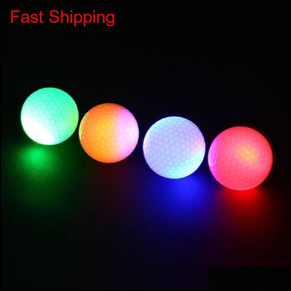 

wholesale- 2pcs night tracker flashing light glow golf balls jllvoy powerstore2012