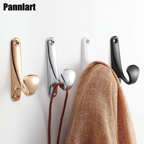 

hooks & rails pannlart 1 pc modern wall wardrobe door cloakroom storage holder coat zinc alloy hook home decor