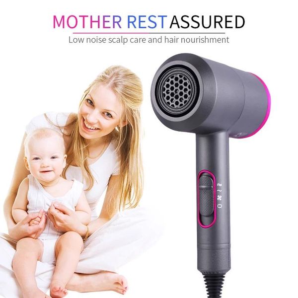 

electric hair brushes hairdryer strong dryer wind professional salon & cold negative iononic hammer blower dry