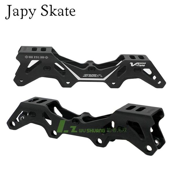 

japy skate 2021 original rocking/flat v-frames inline skates rockered frames rockering basin roller skating patines base
