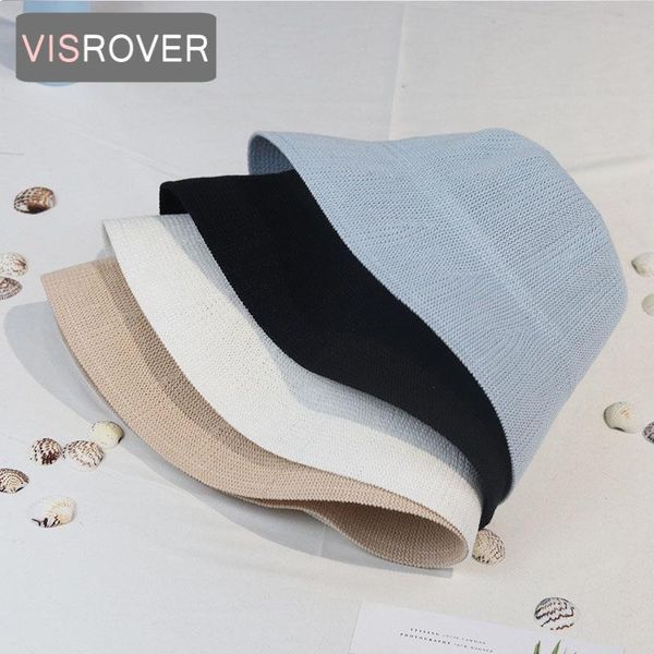 

wide brim hats visrover 6 colorway solid bucket hat purple caps orange hip hop for women summer cap beach sun fishman gift, Blue;gray