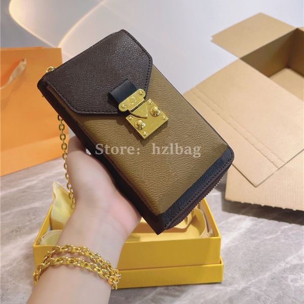 

double phone pouch summer by the pool mini monograms bag canvas purse flower wallet women designers card package crossbody