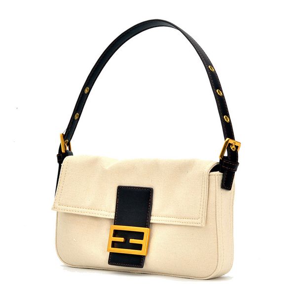 

summer women handbag women's luxurys white hand double car line single shoulder canvas stick underarm9ixe