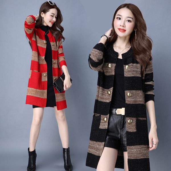 

madam fashion 2021 new spring crochet cardigan sweater korean size large section wilderness female autumn was thin vlos, White;black