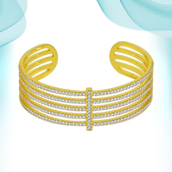 

punk cuff bangle newtype fashion simple gold-plated opening adjustable bangles for women girls luxury jewelry direct sales personalized brac, Black