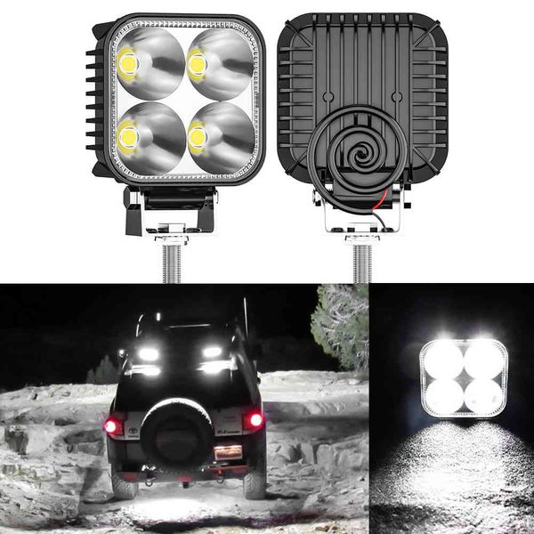 

car led bar worklight 7070 offroad work light 12v fog lamp 4x4 tractor headlight bulbs spotlight for truck atv aut car