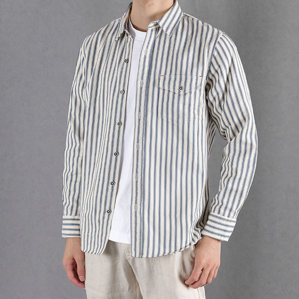 

2021 new manga longa listrada outono e primavera algodo dos camisa de da marca camisas para homens casuais na moda 976x, White