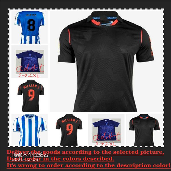 

10 oyarzabal real sociedad society 20 21 camiseta de futbol barrenetxea maillot de foot home men + kids kits real sociedad de futbol, Black;yellow