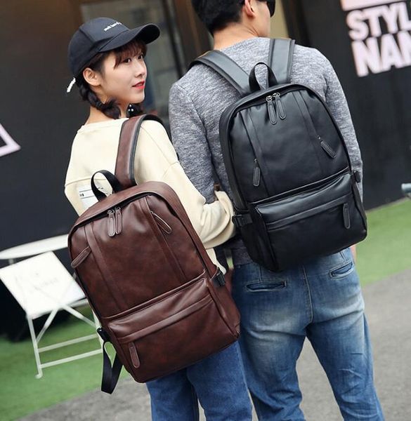 

backpack 2021 men's travel bag fashion pu