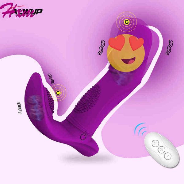 NXY Vibrators Damen und Paare, kabellose Fernbedienung, Konsole, Klitoris-Stimulator, G-Punkt verwendbar, 0110