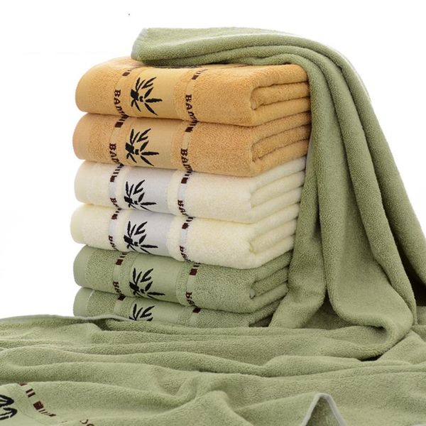 

towel 1pcs bamboo fiber bath 70x140cm super soft absorbent shower towels for adults beach spa salon 3 color